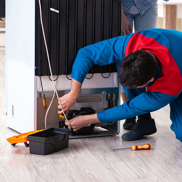 how long does it usually take to repair a refrigerator in Jansen